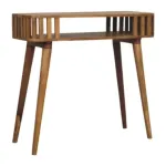 Slatted Oak Console Table | MODA Britain