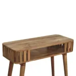 Slatted Oak Console Table | MODA Britain