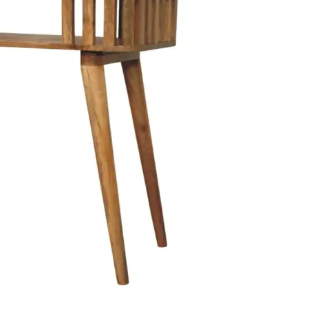 Slatted Oak Console Table | MODA Britain