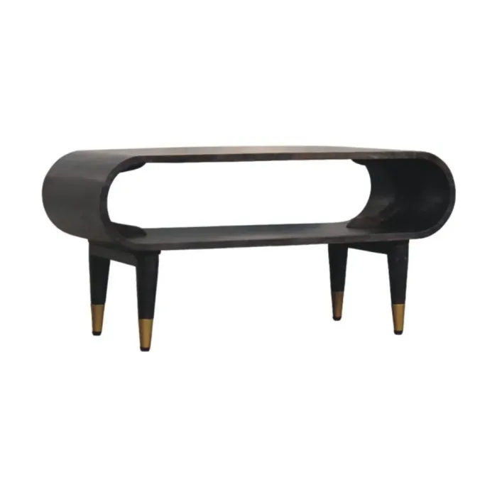 Curved Entertainment Unit
