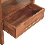 Saffron Rattan Side Table | MODA Britain