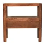 Saffron Rattan Side Table | MODA Britain