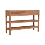 Saffron Rattan Console Table | MODA Britain