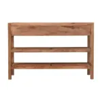 Saffron Rattan Console Table | MODA Britain