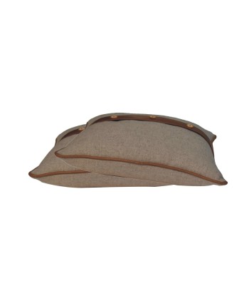 Quinn Leather Cushion Set | MODA Britain | Handmade Cushions