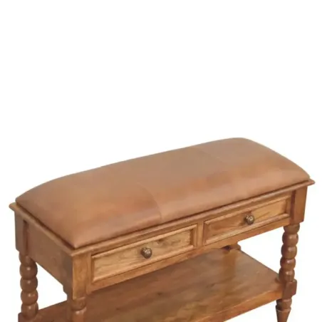 Spindle Leather Tallboy | MODA Britain