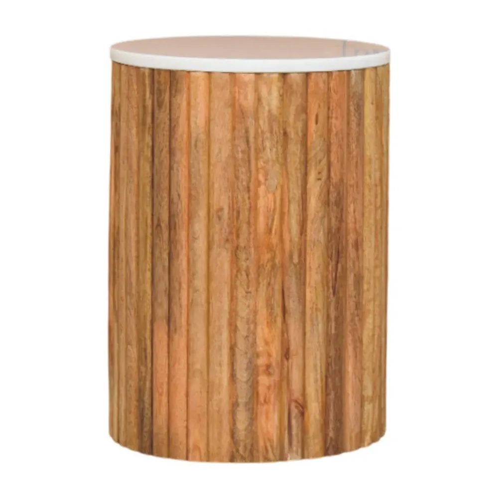 Fluted Occasional Table