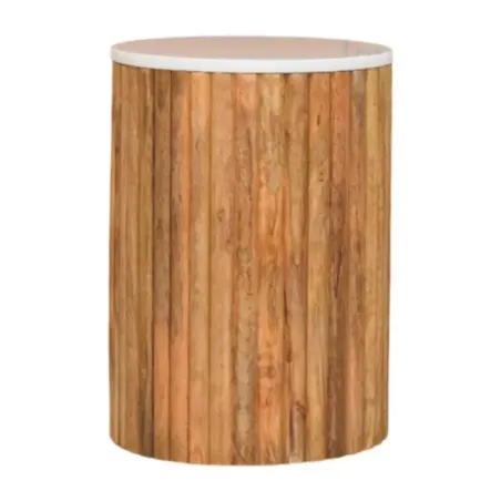 Fluted Occasional Table