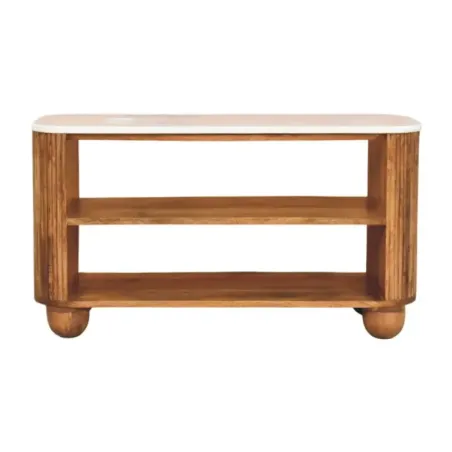 Beaumont Marble Lamp Table