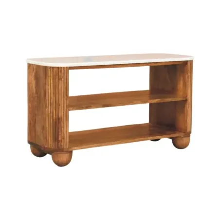 Beaumont Marble Lamp Table | MODA Britain