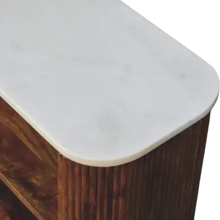 Beaumont Marble Lamp Table | MODA Britain