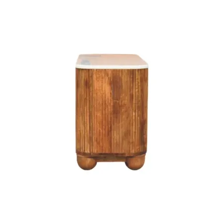 Beaumont Marble Lamp Table | MODA Britain
