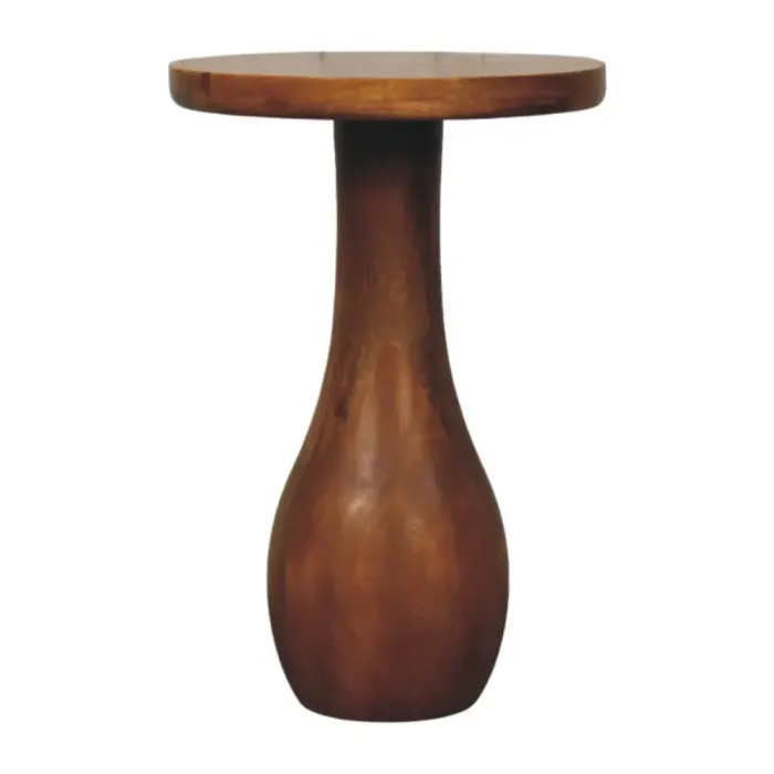 Curved Lamp Table