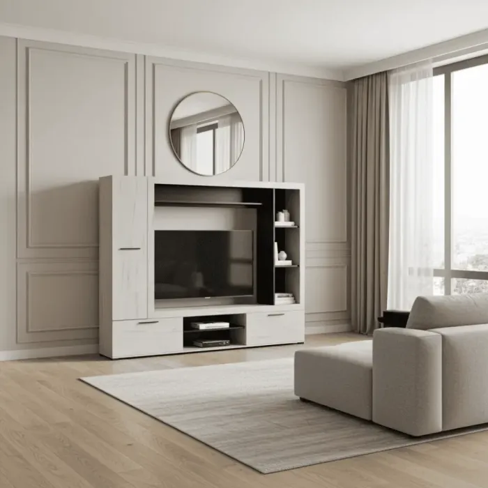 Lucerne Oak Media Unit