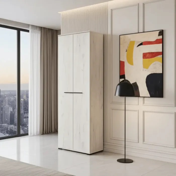 Lucerne Oak Bedroom Wardrobe