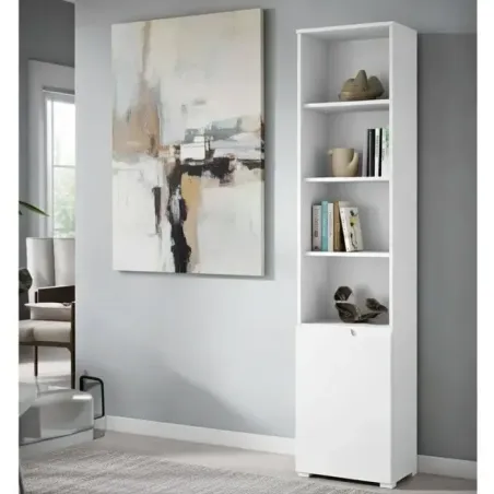 White Rock Gloss Bookcase