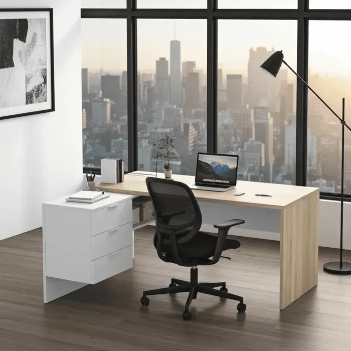 Siena Oak Desk