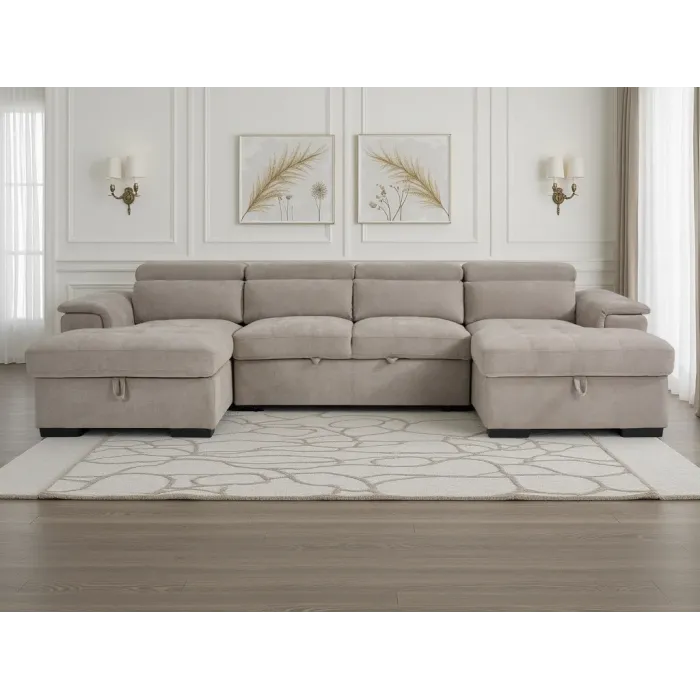 Alaya U Shape Sofa Bed