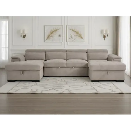Alaya U Shape Sofa Bed