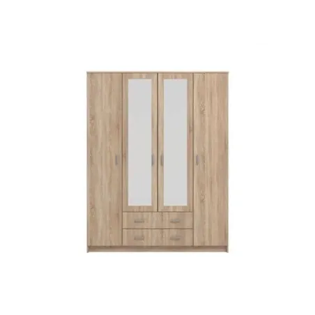 Miami Oak Storage Wardrobe