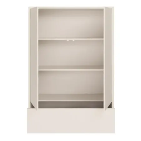 Alice Springs Low 2-Door, 1-Drawer Wardrobe – Sand