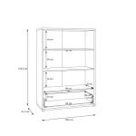 Alice Springs Low 2-Door, 1-Drawer Wardrobe – Sand