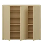 Alice Springs Shoe Cabinet with 3-Door – Butter Yellow