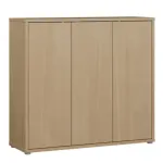 Alice Springs Shoe Cabinet with 3-Door – Elegancia Oak