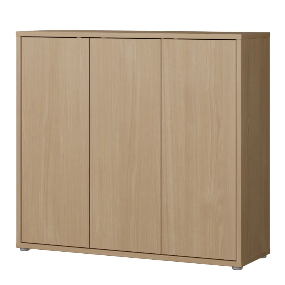 Alice Springs Shoe Cabinet with 3-Door – Elegancia Oak