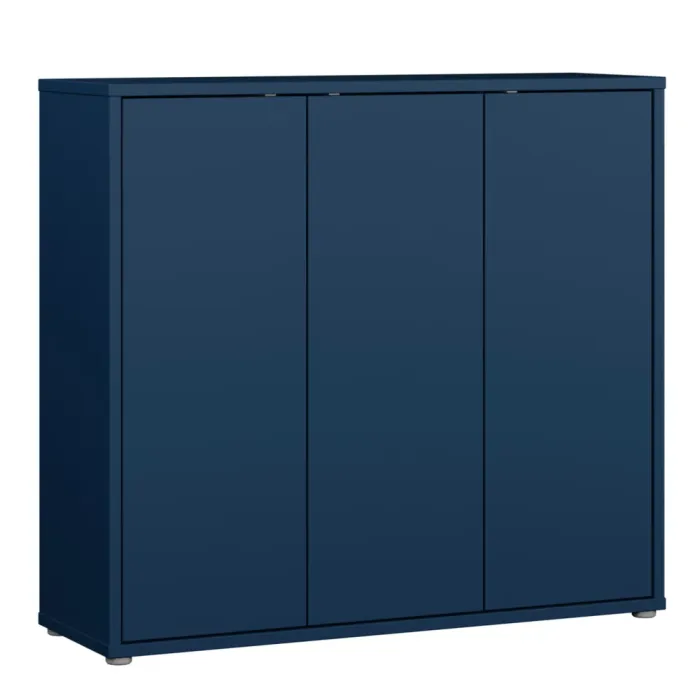 Alice Springs Shoe Cabinet with 3-Door – Night Blue