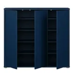 Alice Springs Shoe Cabinet with 3-Door – Night Blue