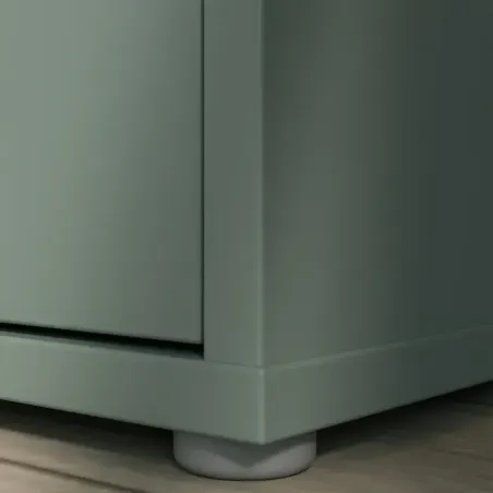 Alice Springs Shoe Cabinet with 3-Door – Sage Green