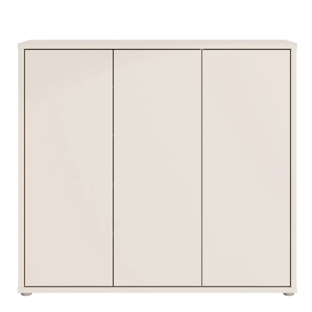 Alice Springs Shoe Cabinet with 3-Door – Sand
