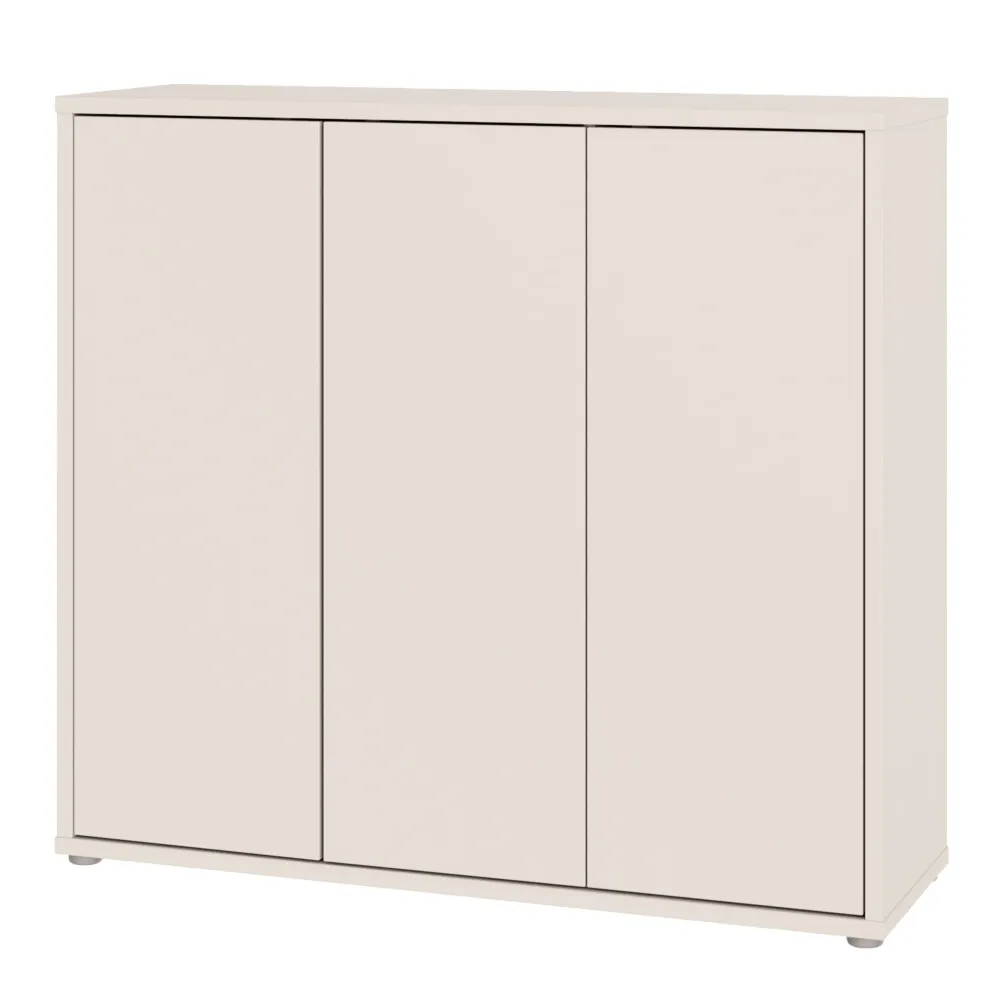Alice Springs Shoe Cabinet with 3-Door – Sand