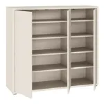 Alice Springs Shoe Cabinet with 3-Door – Sand