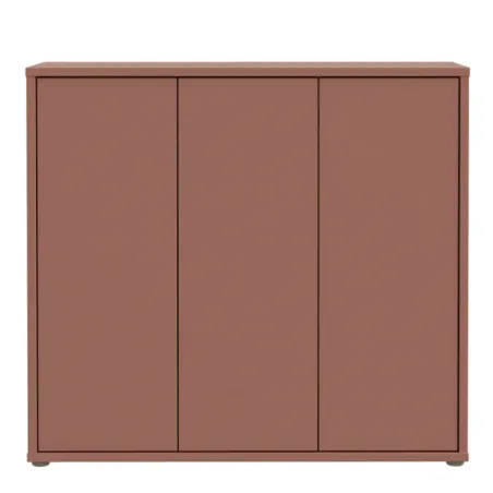Alice Springs Shoe Cabinet with 3-Door – Terracotta