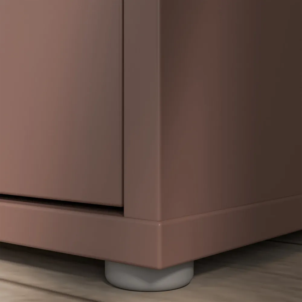 Alice Springs Shoe Cabinet with 3-Door – Terracotta