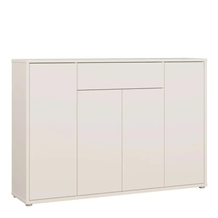 Alice Springs Shoe Cabinet with 4-Door & 1-Drawer – Sand