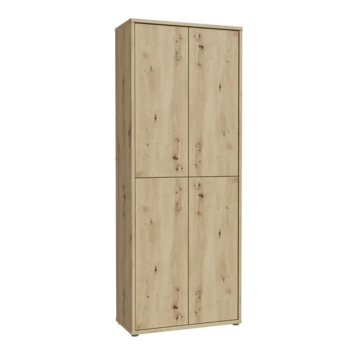 Alice Springs Shoe Cabinet with 4-Door – Artisan Oak