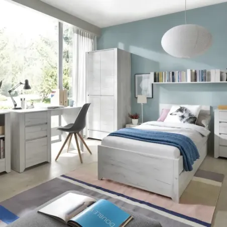 Angel 2-Door, 2-Drawer Fitted Wardrobe