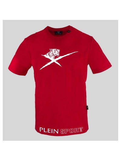 Plein Sport Red T-Shirt | MODA BRITAIN | Mens Fashion