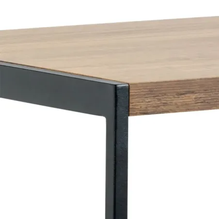 Bahamas Bar Table Set – Black & Oak