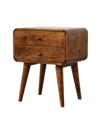 Blackpool Sands Curved Side Table | MODA Britain