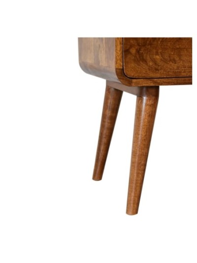 Blackpool Sands Curved Side Table | MODA Britain
