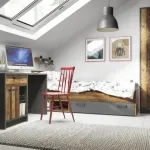Brooklyn Underbed Drawer – Walnut & Dark Matera Grey