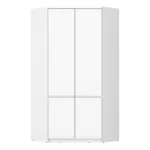 Fribo Alpine White Fribo Corner 2-Door Wardrobe – Alpine White