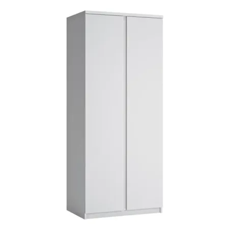 Fribo White Fribo 2-Door Wardrobe – White