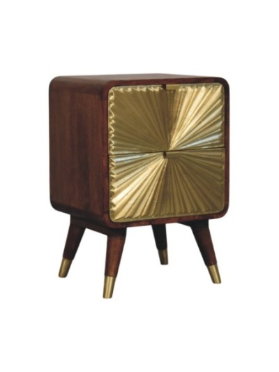 Kingsbridge Brass Side Table