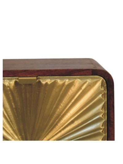 Kingsbridge Brass Side Table | MODA Britain