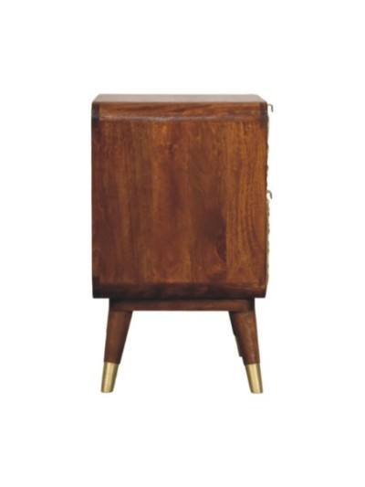 Kingsbridge Brass Side Table | MODA Britain